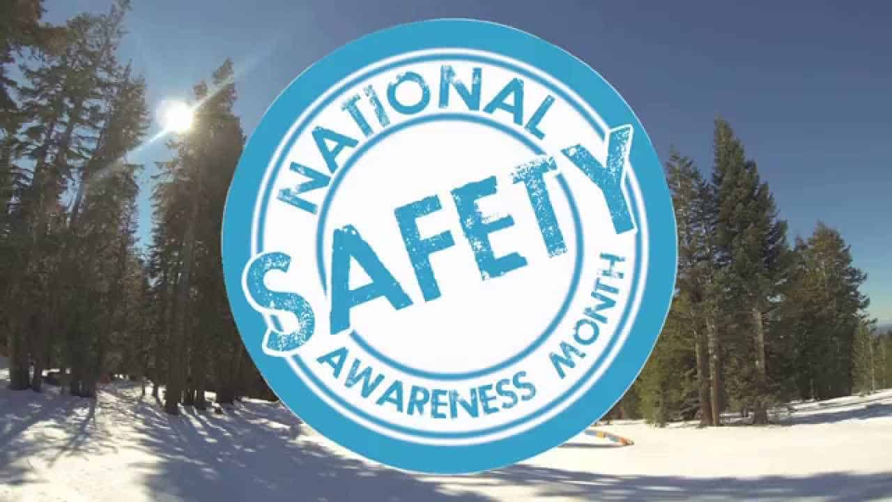 National Safety Awareness Month logo