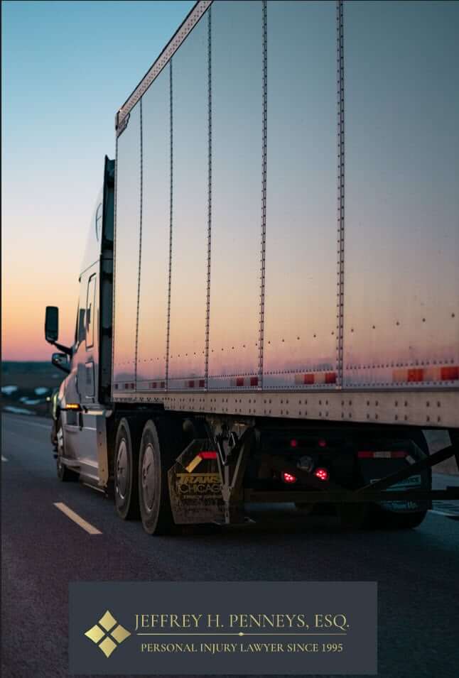 Truck on Road in Philadelphia